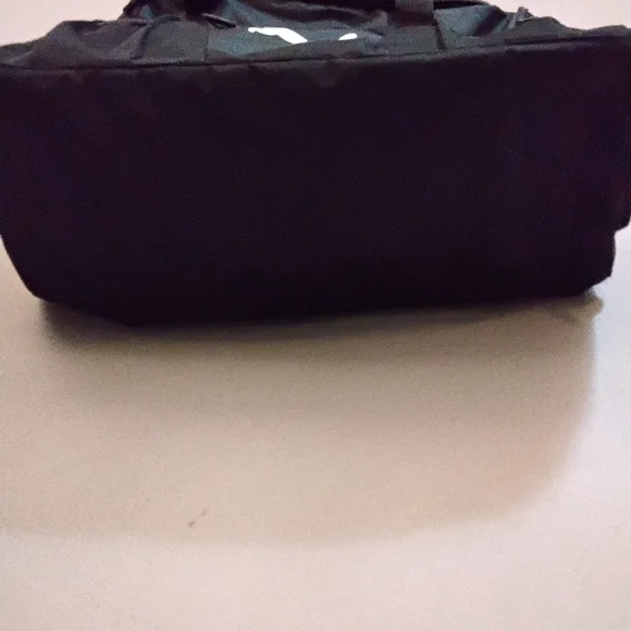 Puma Black Gym Bag with White Logo Duffle  – EUC - Picture 9 of 16